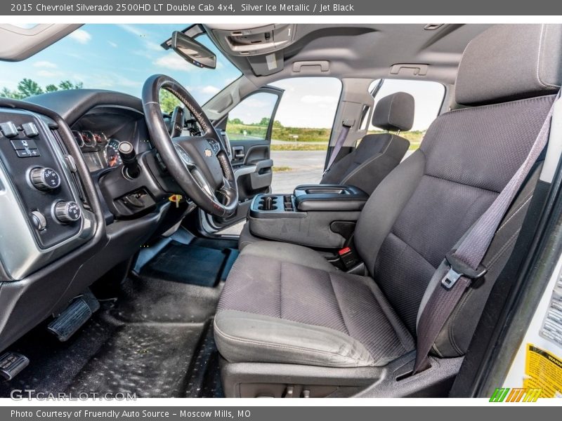 Silver Ice Metallic / Jet Black 2015 Chevrolet Silverado 2500HD LT Double Cab 4x4