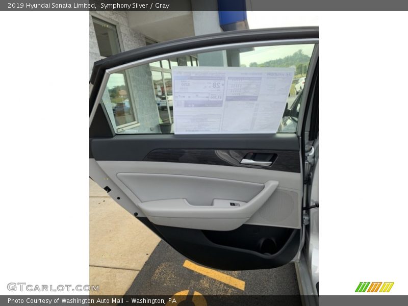 Symphony Silver / Gray 2019 Hyundai Sonata Limited