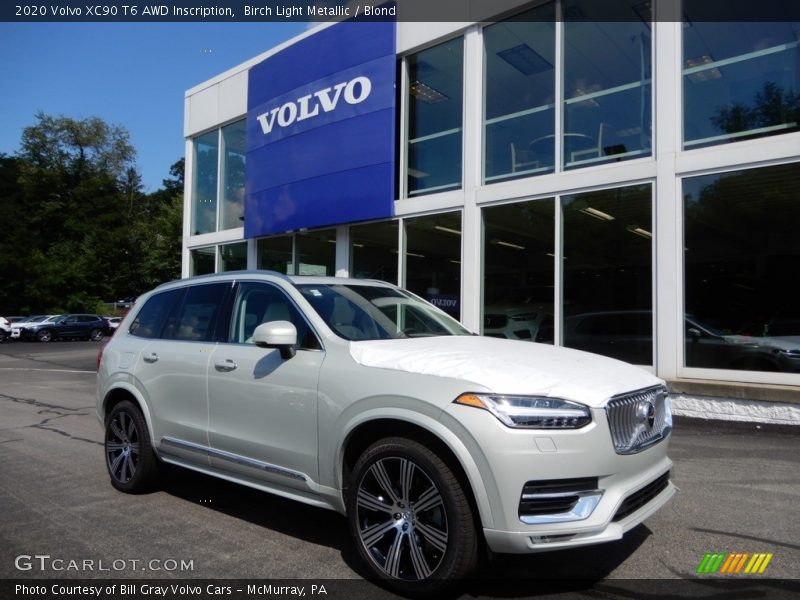 Birch Light Metallic / Blond 2020 Volvo XC90 T6 AWD Inscription