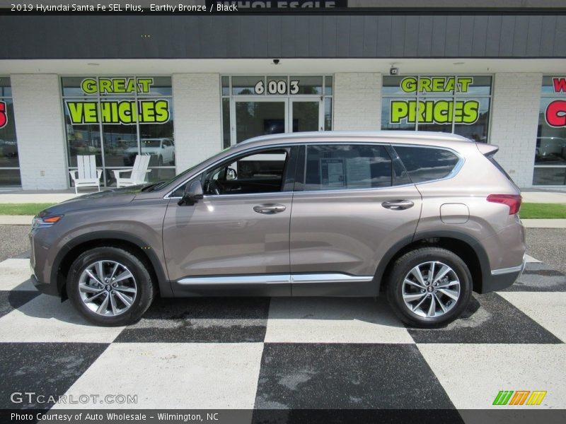 Earthy Bronze / Black 2019 Hyundai Santa Fe SEL Plus