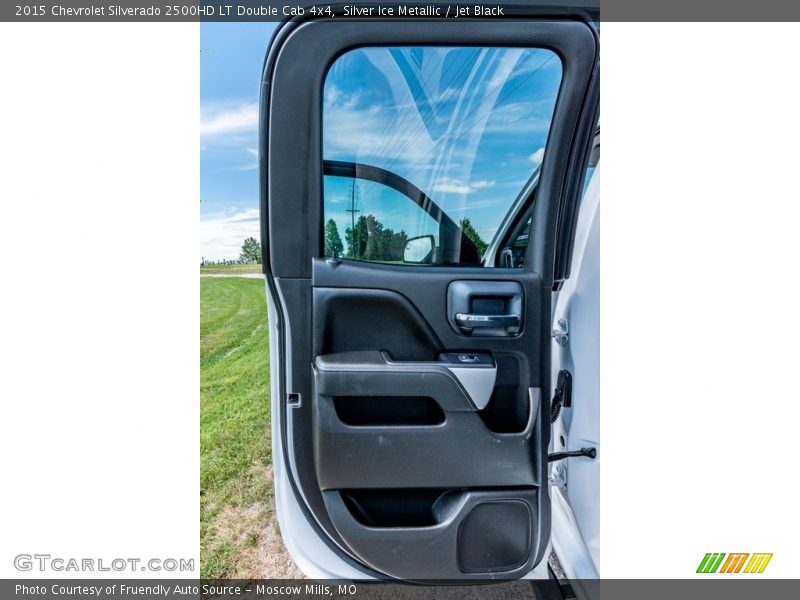 Silver Ice Metallic / Jet Black 2015 Chevrolet Silverado 2500HD LT Double Cab 4x4