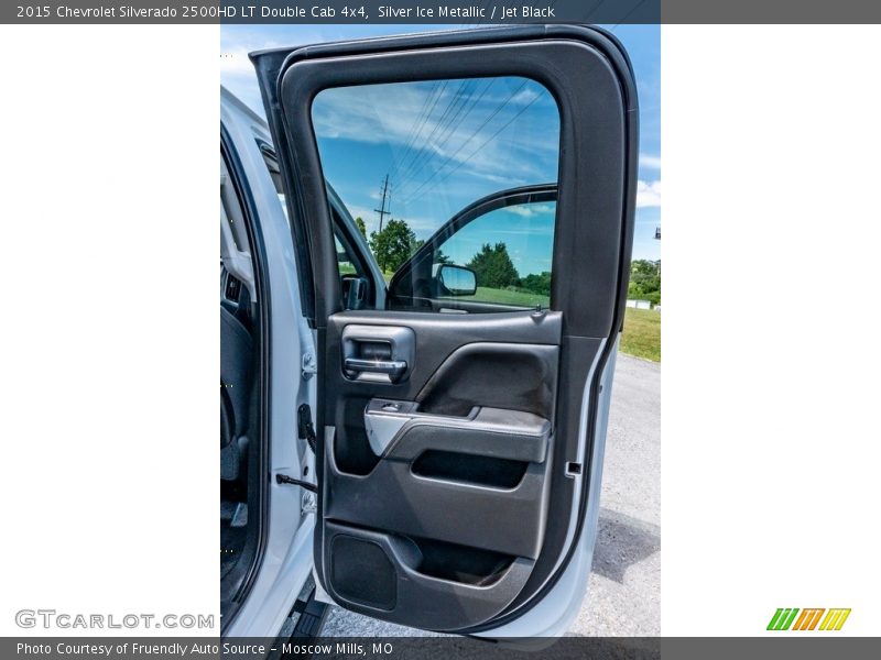 Silver Ice Metallic / Jet Black 2015 Chevrolet Silverado 2500HD LT Double Cab 4x4