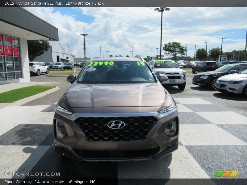 Earthy Bronze / Black 2019 Hyundai Santa Fe SEL Plus