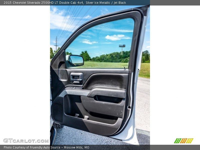 Silver Ice Metallic / Jet Black 2015 Chevrolet Silverado 2500HD LT Double Cab 4x4