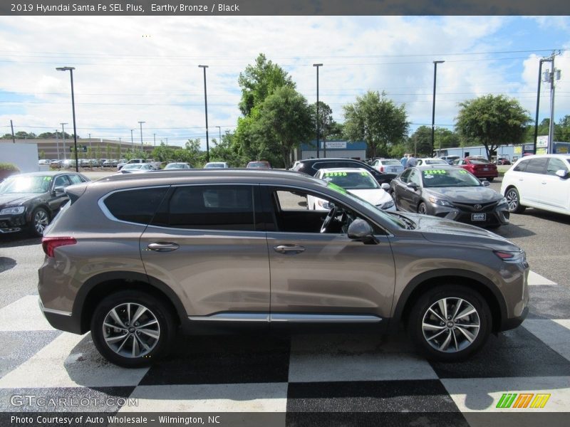 Earthy Bronze / Black 2019 Hyundai Santa Fe SEL Plus