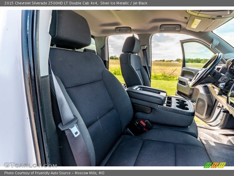 Silver Ice Metallic / Jet Black 2015 Chevrolet Silverado 2500HD LT Double Cab 4x4