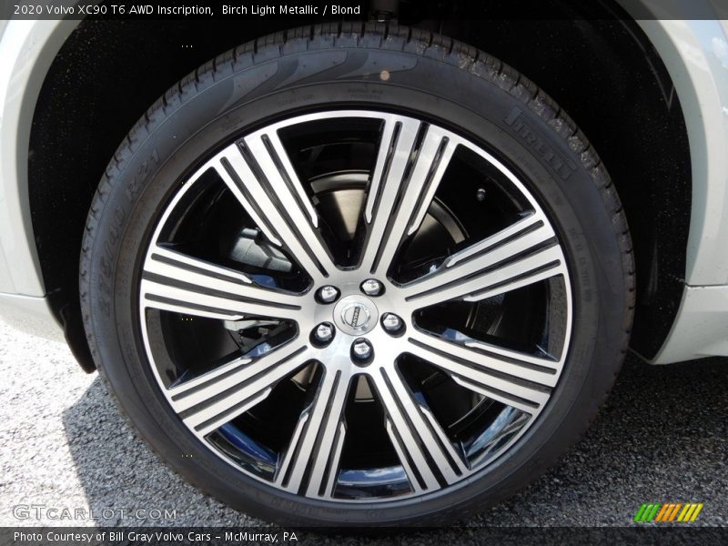 Birch Light Metallic / Blond 2020 Volvo XC90 T6 AWD Inscription