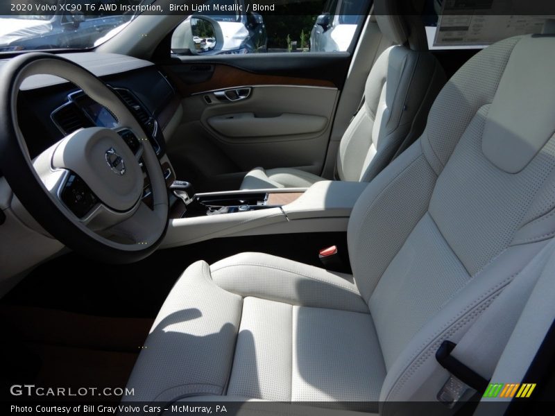 Birch Light Metallic / Blond 2020 Volvo XC90 T6 AWD Inscription