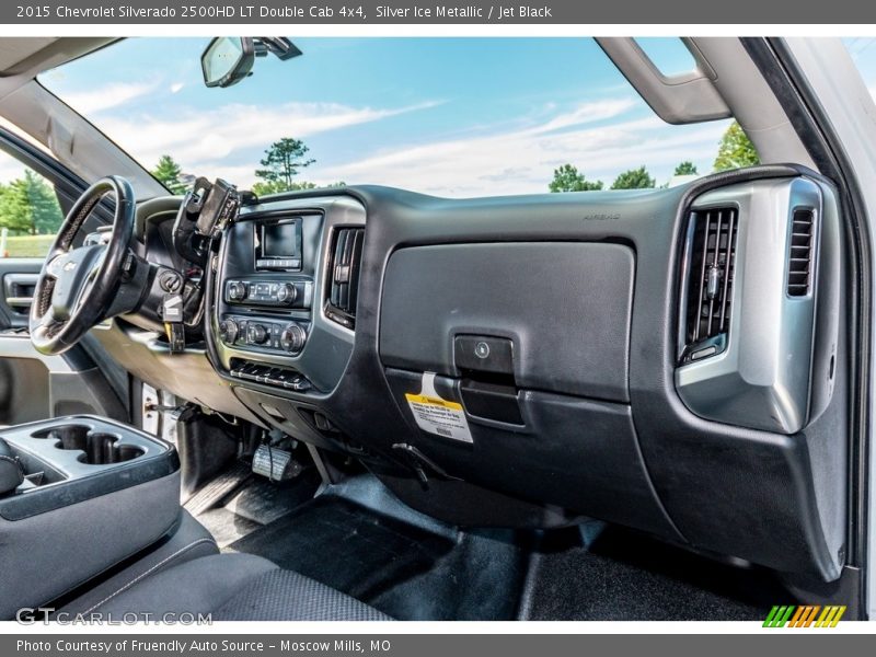 Silver Ice Metallic / Jet Black 2015 Chevrolet Silverado 2500HD LT Double Cab 4x4