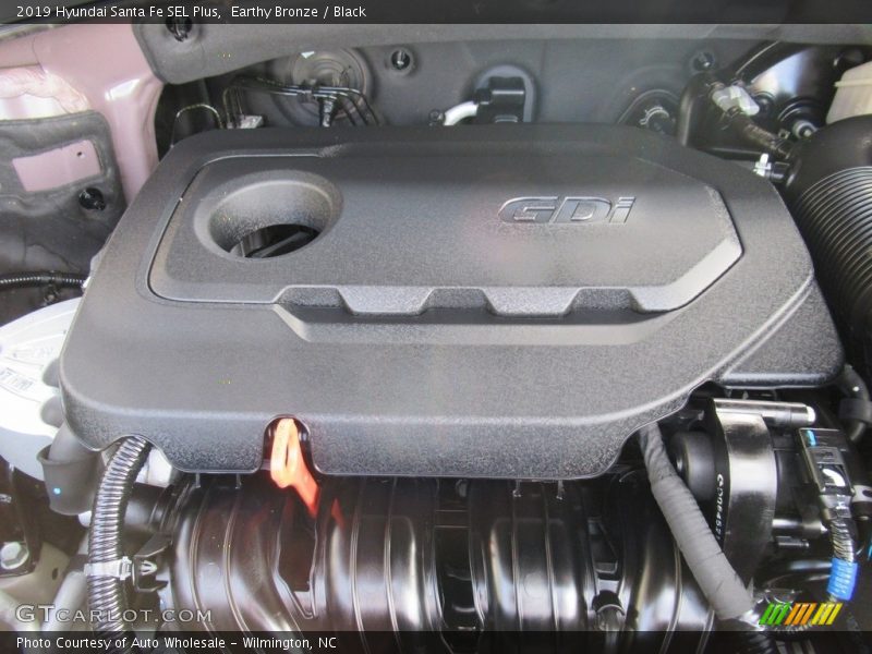 Earthy Bronze / Black 2019 Hyundai Santa Fe SEL Plus