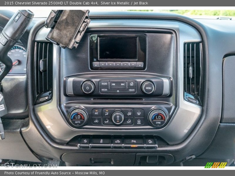 Silver Ice Metallic / Jet Black 2015 Chevrolet Silverado 2500HD LT Double Cab 4x4