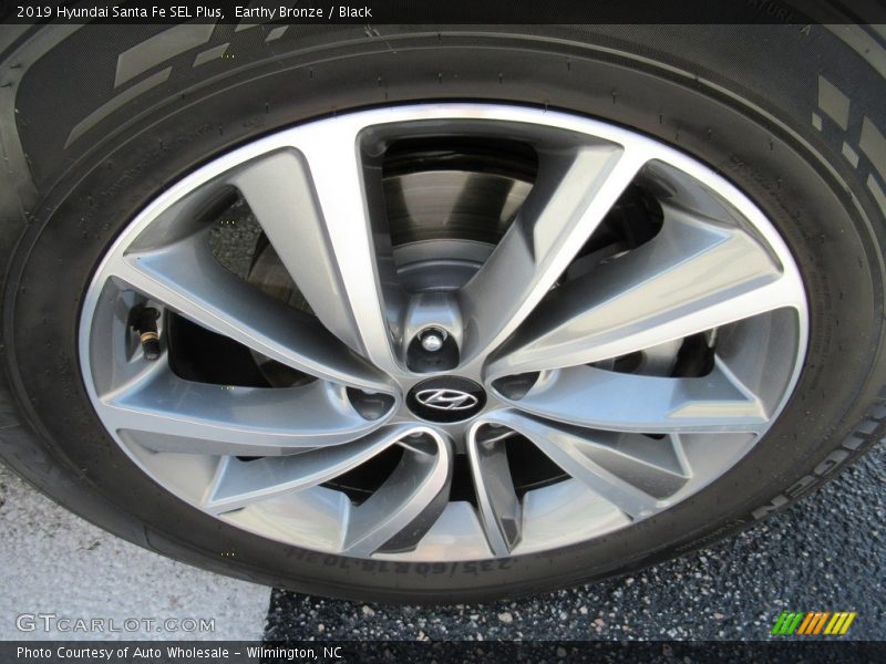 Earthy Bronze / Black 2019 Hyundai Santa Fe SEL Plus