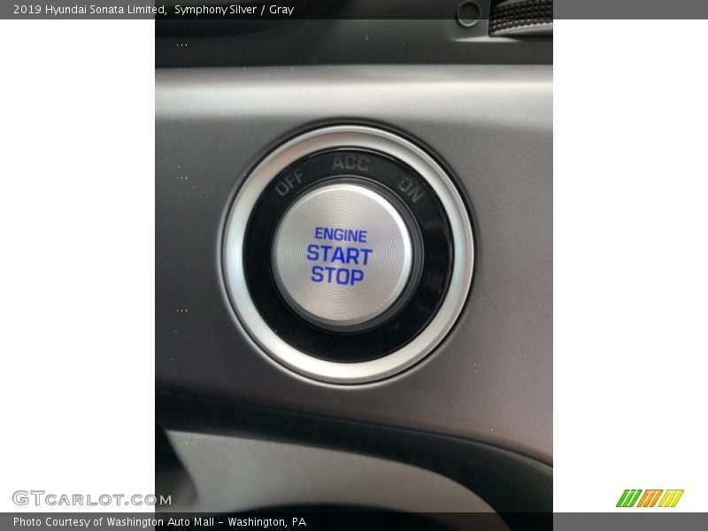 Symphony Silver / Gray 2019 Hyundai Sonata Limited