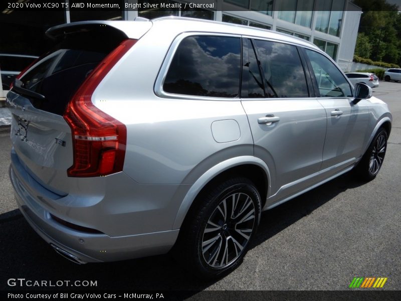 Bright Silver Metallic / Charcoal 2020 Volvo XC90 T5 AWD Momentum