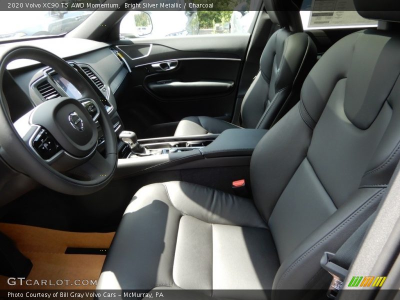 Front Seat of 2020 XC90 T5 AWD Momentum