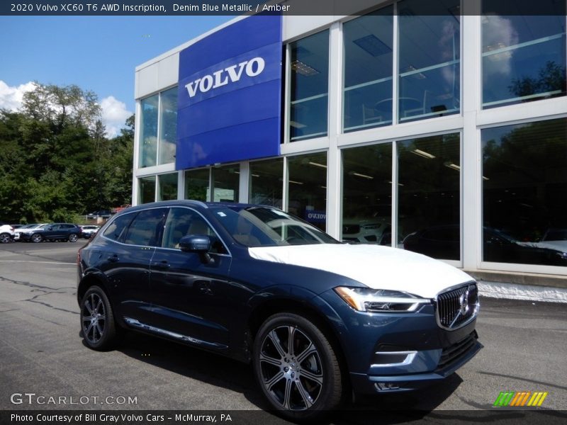 Front 3/4 View of 2020 XC60 T6 AWD Inscription