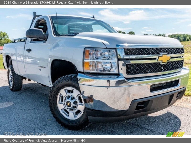 Summit White / Ebony 2014 Chevrolet Silverado 2500HD LT Regular Cab 4x4