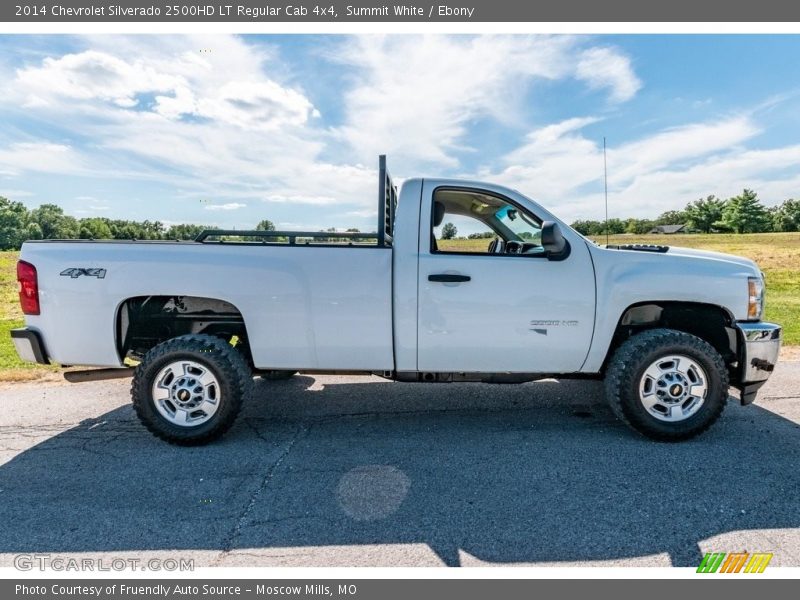 Summit White / Ebony 2014 Chevrolet Silverado 2500HD LT Regular Cab 4x4