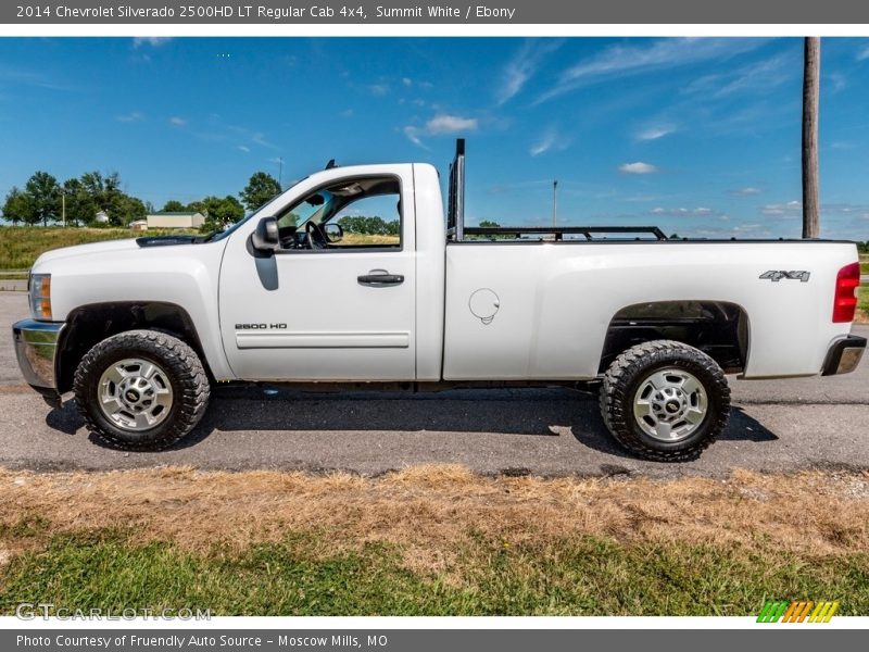 Summit White / Ebony 2014 Chevrolet Silverado 2500HD LT Regular Cab 4x4