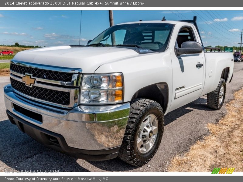 Summit White / Ebony 2014 Chevrolet Silverado 2500HD LT Regular Cab 4x4