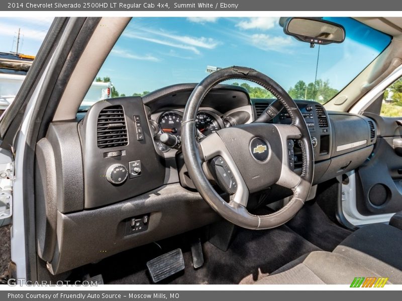 Summit White / Ebony 2014 Chevrolet Silverado 2500HD LT Regular Cab 4x4