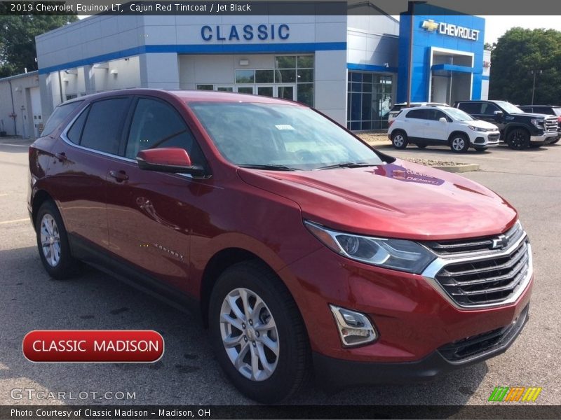 Cajun Red Tintcoat / Jet Black 2019 Chevrolet Equinox LT