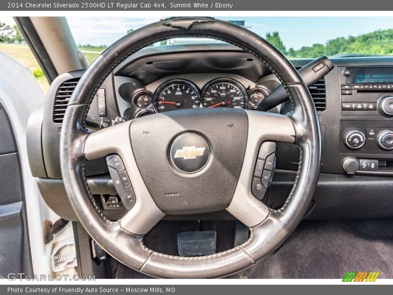 Summit White / Ebony 2014 Chevrolet Silverado 2500HD LT Regular Cab 4x4