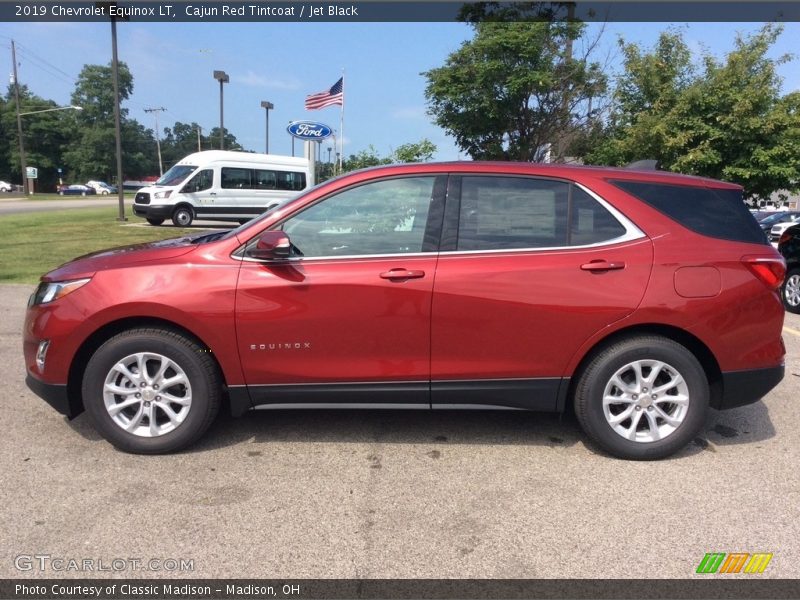 Cajun Red Tintcoat / Jet Black 2019 Chevrolet Equinox LT