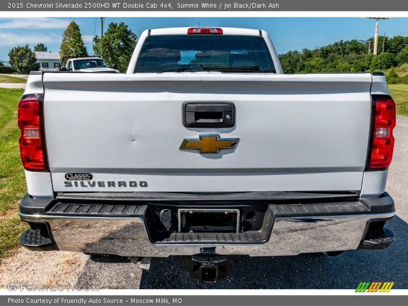 Summit White / Jet Black/Dark Ash 2015 Chevrolet Silverado 2500HD WT Double Cab 4x4