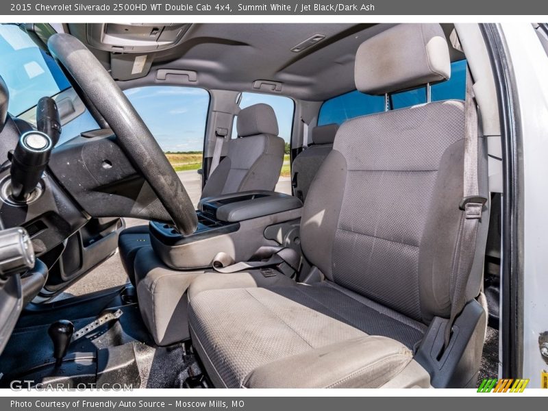 Summit White / Jet Black/Dark Ash 2015 Chevrolet Silverado 2500HD WT Double Cab 4x4