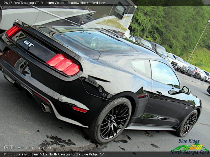 Shadow Black / Red Line 2017 Ford Mustang GT Premium Coupe