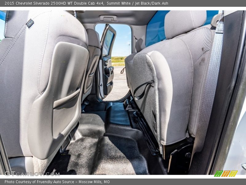 Summit White / Jet Black/Dark Ash 2015 Chevrolet Silverado 2500HD WT Double Cab 4x4