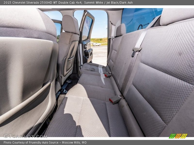 Summit White / Jet Black/Dark Ash 2015 Chevrolet Silverado 2500HD WT Double Cab 4x4