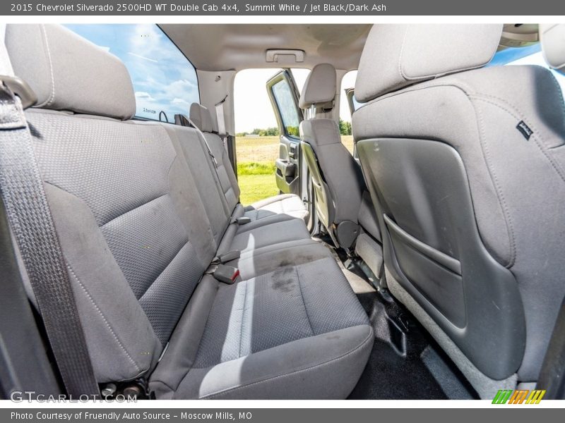 Summit White / Jet Black/Dark Ash 2015 Chevrolet Silverado 2500HD WT Double Cab 4x4