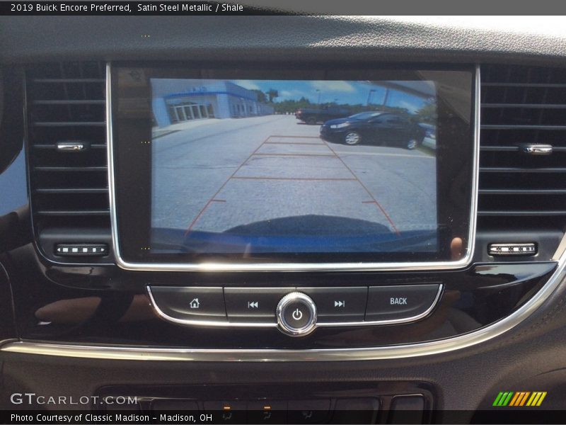 Satin Steel Metallic / Shale 2019 Buick Encore Preferred