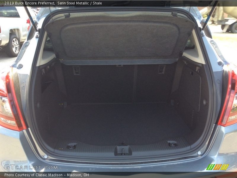 Satin Steel Metallic / Shale 2019 Buick Encore Preferred