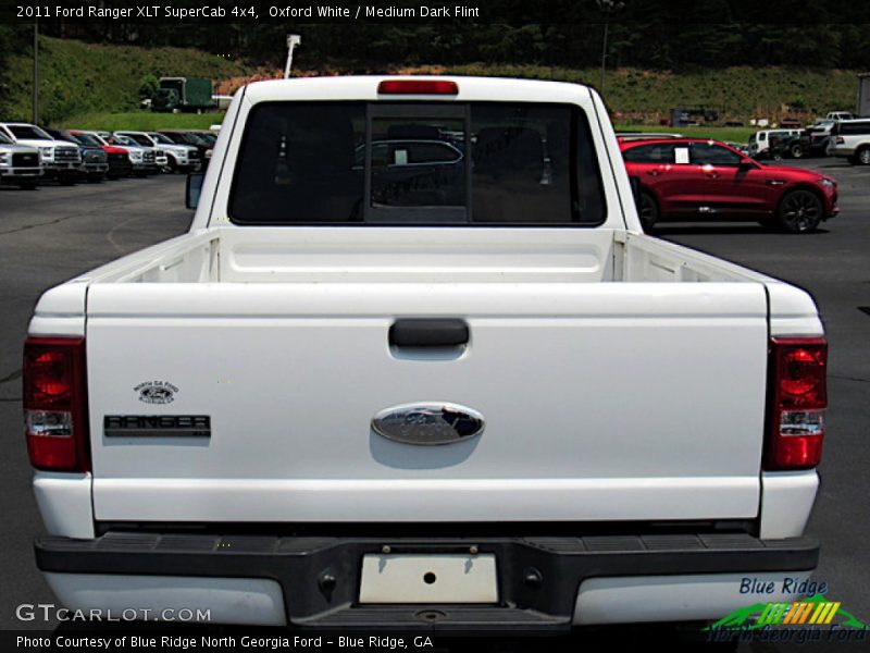 Oxford White / Medium Dark Flint 2011 Ford Ranger XLT SuperCab 4x4