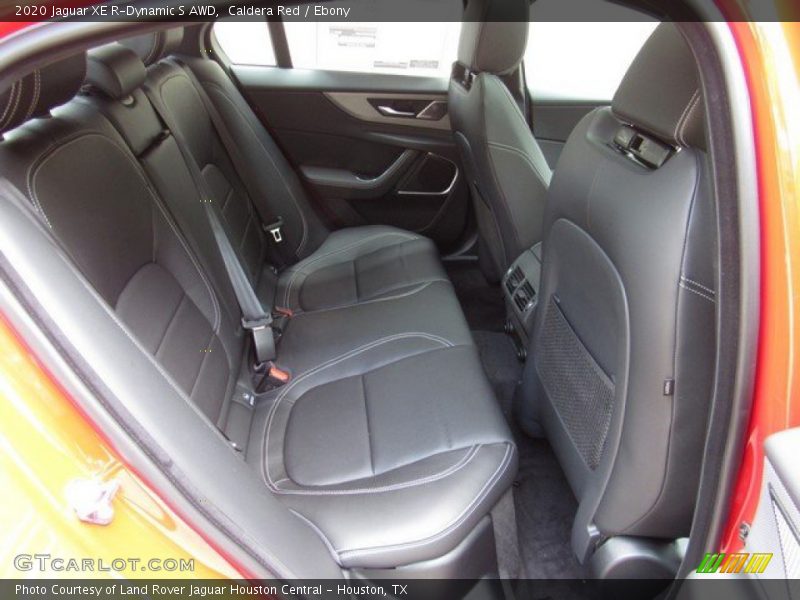 Rear Seat of 2020 XE R-Dynamic S AWD