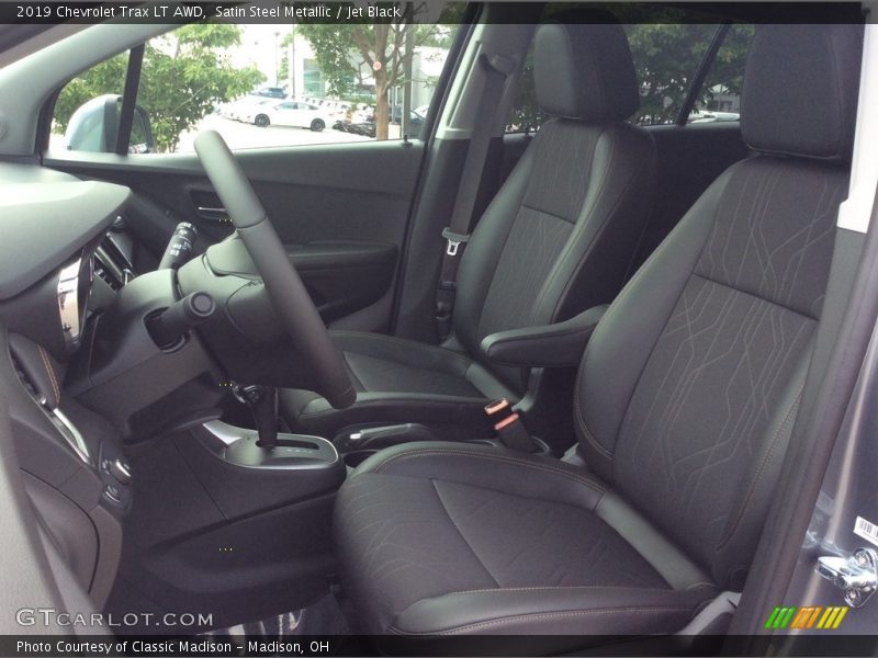 Satin Steel Metallic / Jet Black 2019 Chevrolet Trax LT AWD