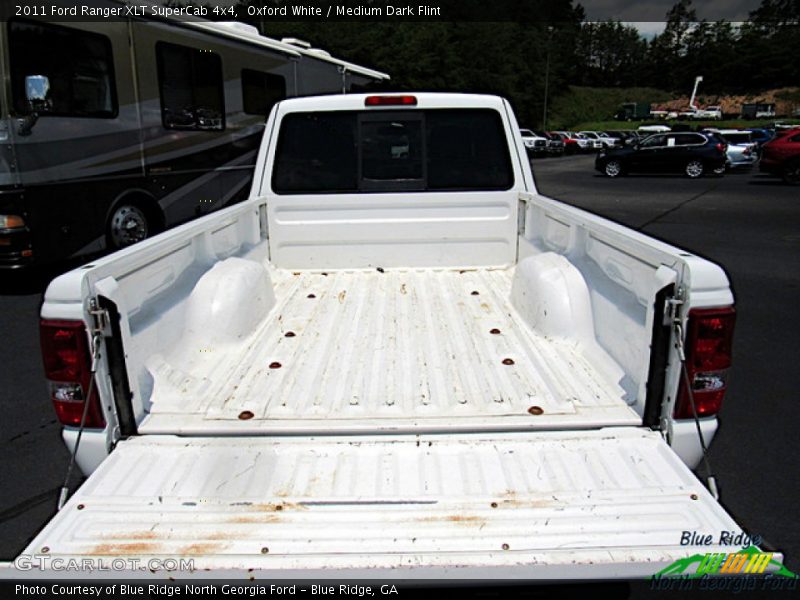 Oxford White / Medium Dark Flint 2011 Ford Ranger XLT SuperCab 4x4