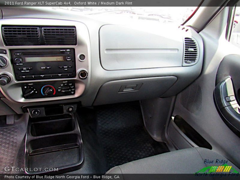 Oxford White / Medium Dark Flint 2011 Ford Ranger XLT SuperCab 4x4