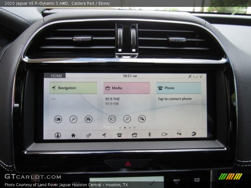 Controls of 2020 XE R-Dynamic S AWD