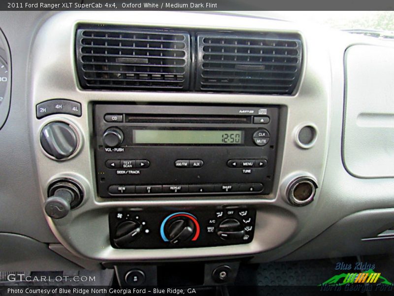 Oxford White / Medium Dark Flint 2011 Ford Ranger XLT SuperCab 4x4