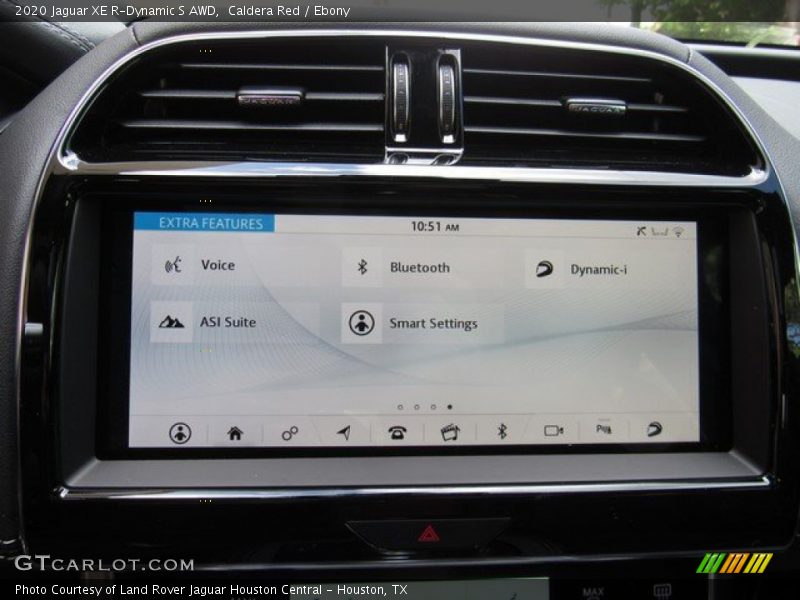Controls of 2020 XE R-Dynamic S AWD