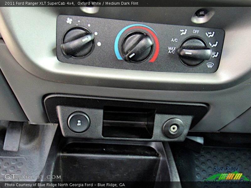 Oxford White / Medium Dark Flint 2011 Ford Ranger XLT SuperCab 4x4