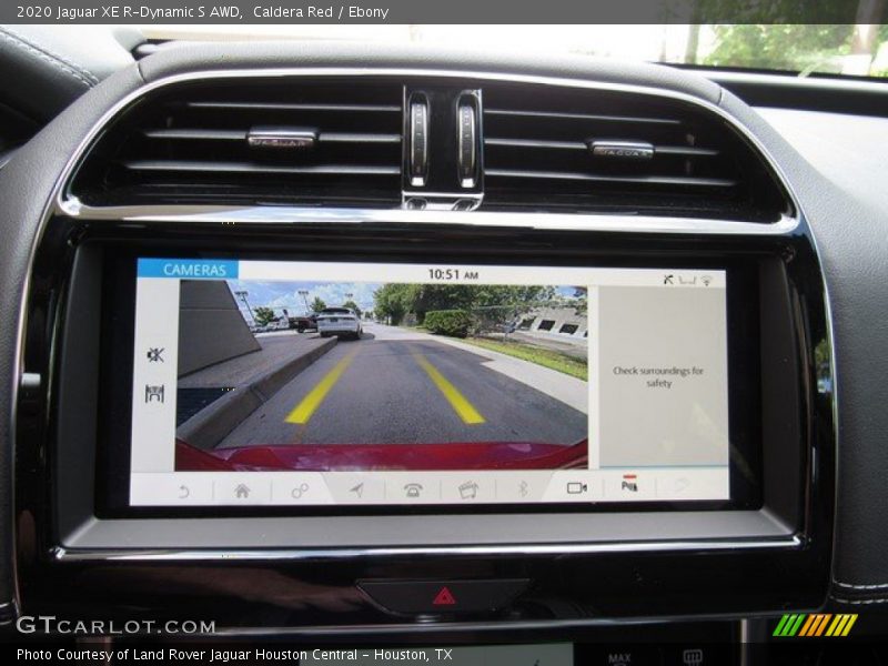 Controls of 2020 XE R-Dynamic S AWD