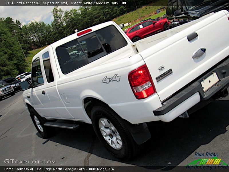 Oxford White / Medium Dark Flint 2011 Ford Ranger XLT SuperCab 4x4