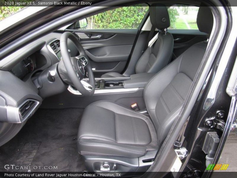  2020 XE S Ebony Interior