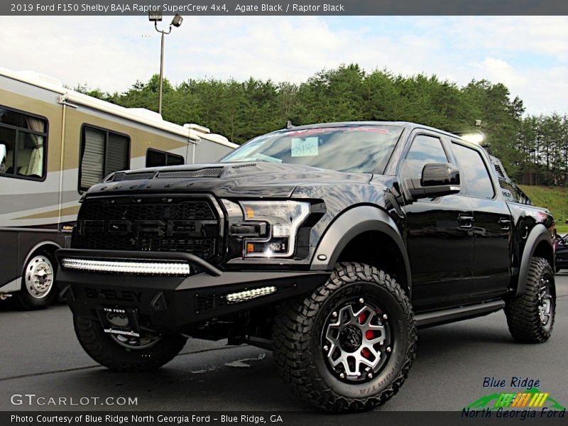 Agate Black / Raptor Black 2019 Ford F150 Shelby BAJA Raptor SuperCrew 4x4