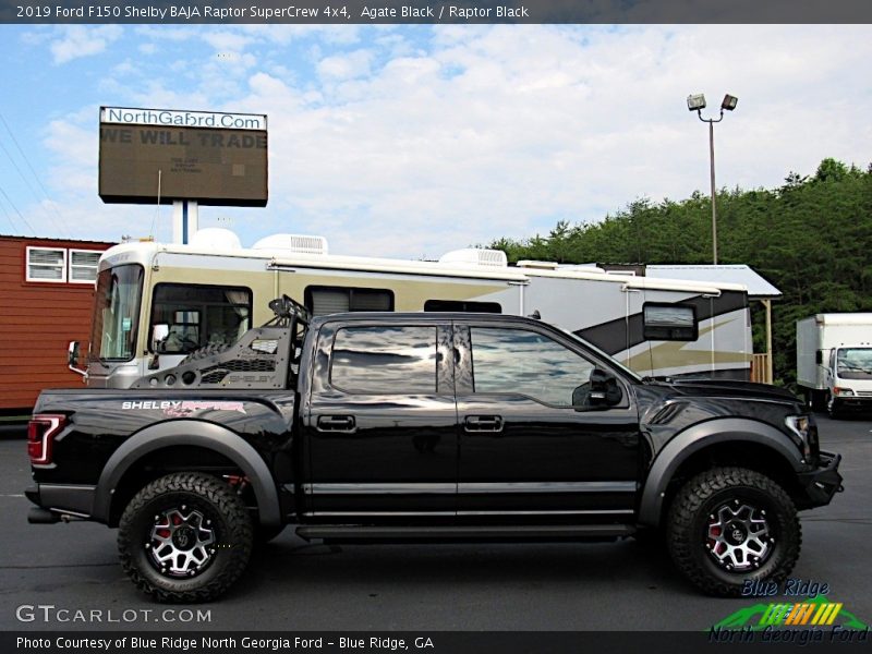 Agate Black / Raptor Black 2019 Ford F150 Shelby BAJA Raptor SuperCrew 4x4